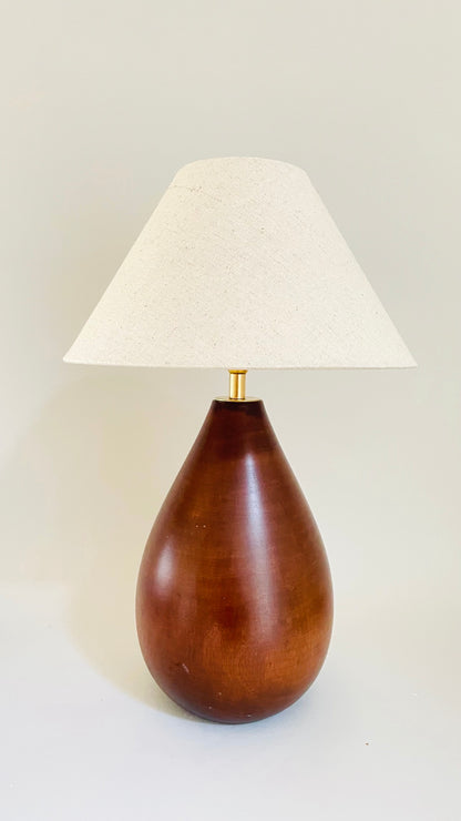 Mid Century Wooden Table Lamp - pre order for mid March