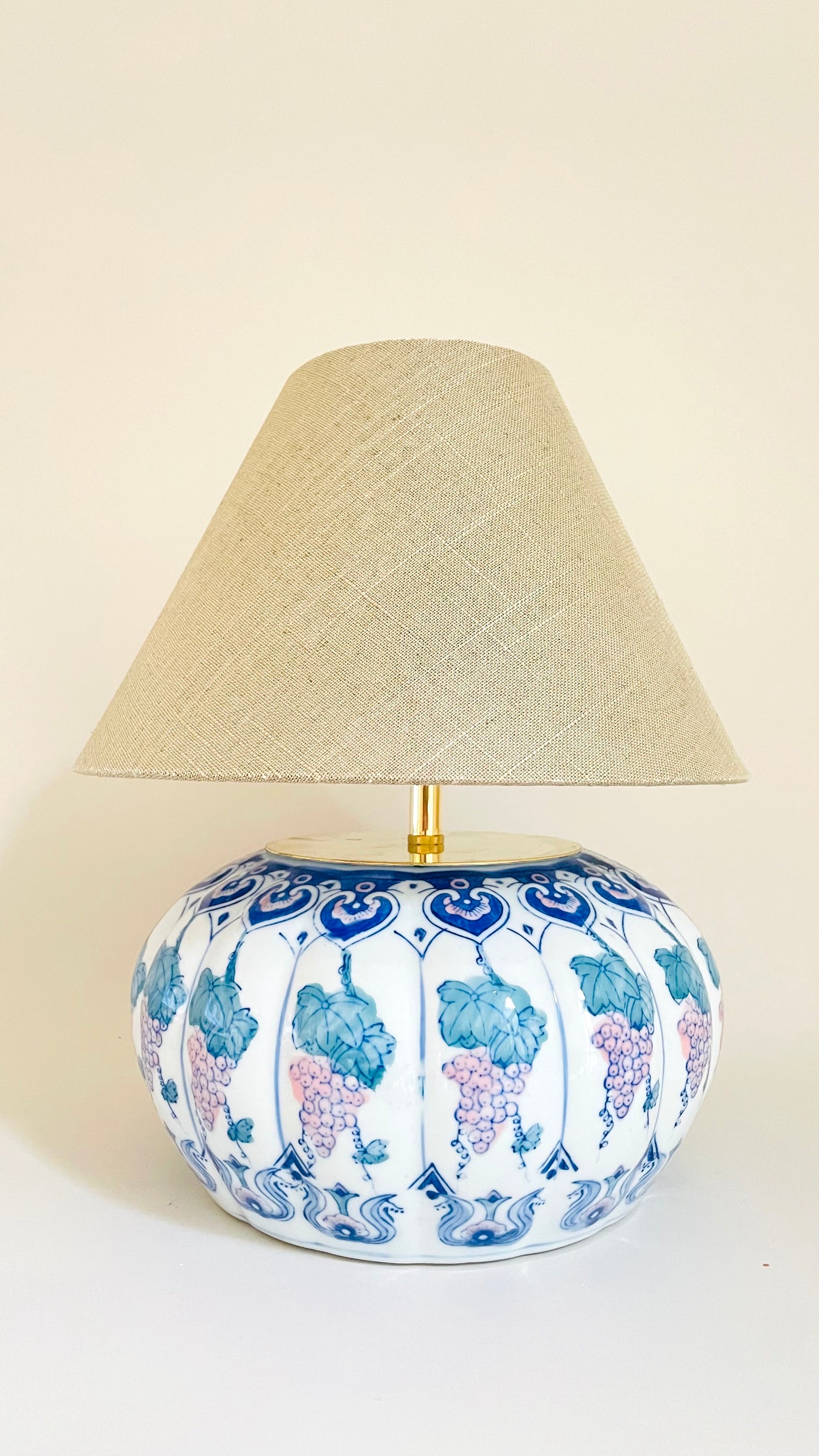 Antique Grape Lamp - pre order for mid Nov