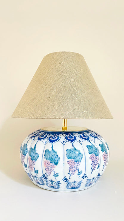 Antique Grape Lamp - pre order for mid Nov