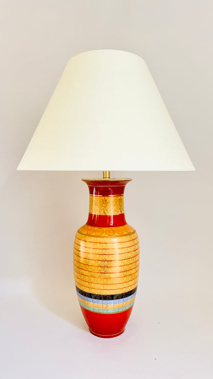 Antique Happy Faces Lamp - pre order for w/c March 20th