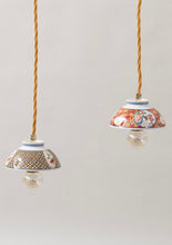 Load image into Gallery viewer, Antique Japanese Ceiling Lamp - pre order for end of Jan
