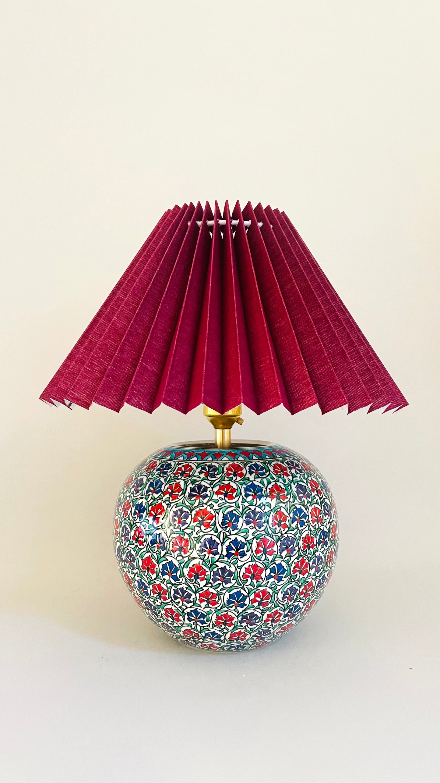 Antique Flower Lamp - pre order for early Feb