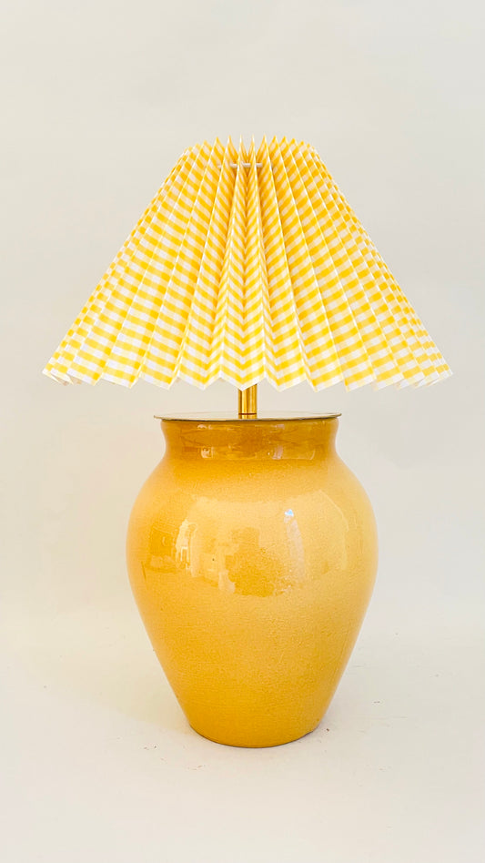 Devon Pottery Lamp - pre order for mid March