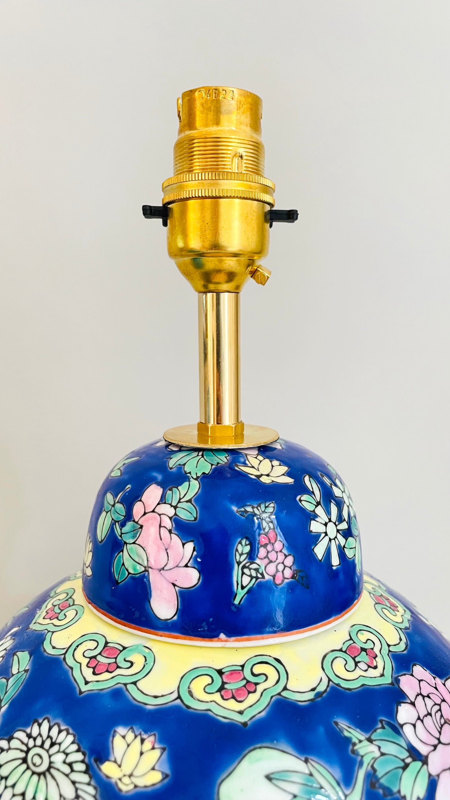 Antique Chinese Jar Lamp - pre order for end of Nov