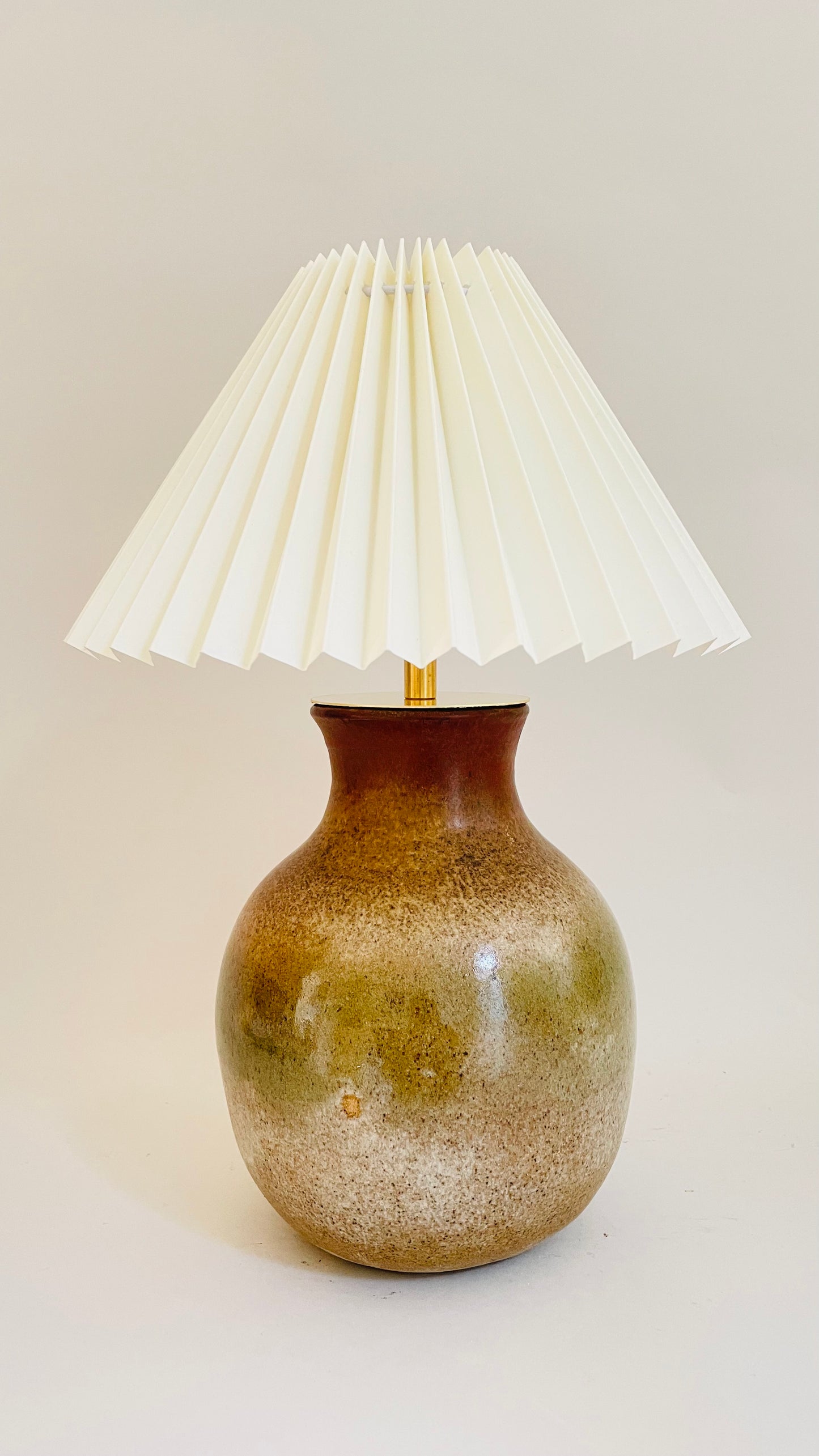 Studio Pottery Lamp - pre order for w/c March 6th