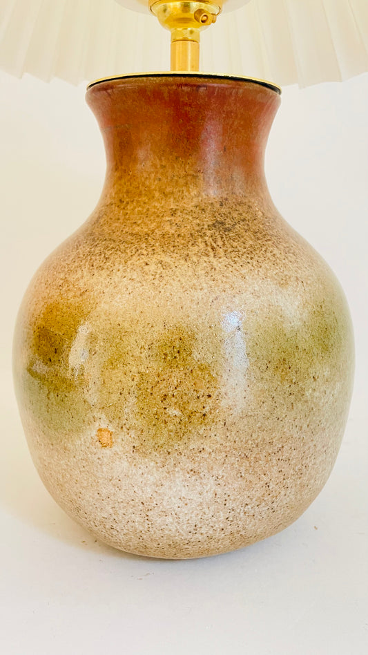 Studio Pottery Lamp - pre order for w/c March 6th