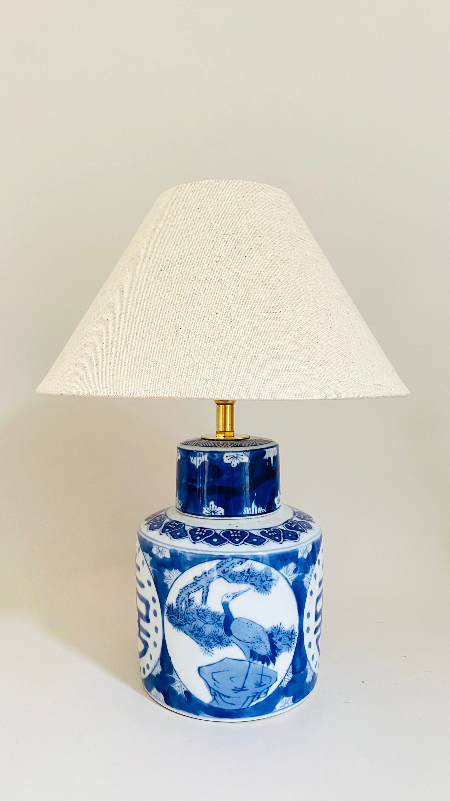 Antique Chinese Jar Lamp - pre order for end of July