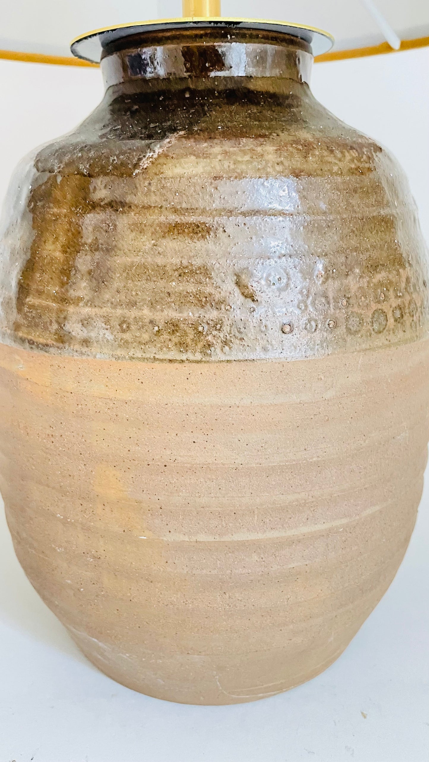 Studio Pottery Lamp - pre order for end of March