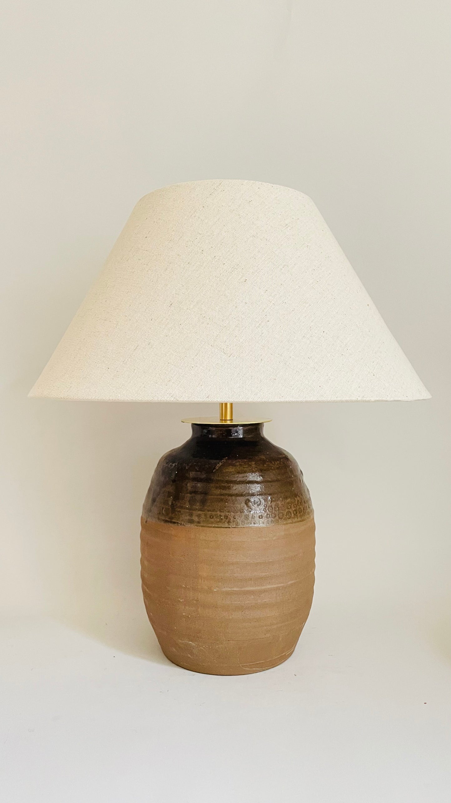 Studio Pottery Lamp - pre order for end of March