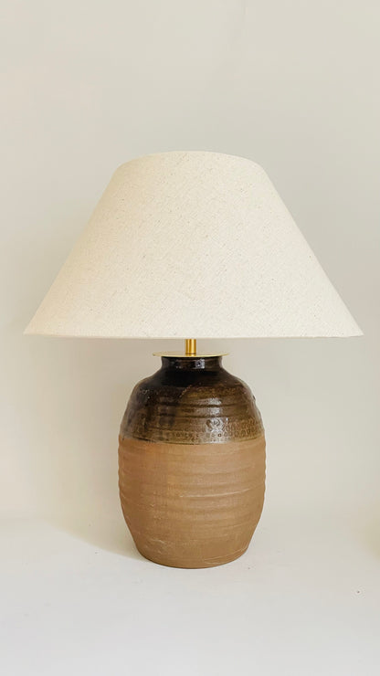 Studio Pottery Lamp - pre order for end of March