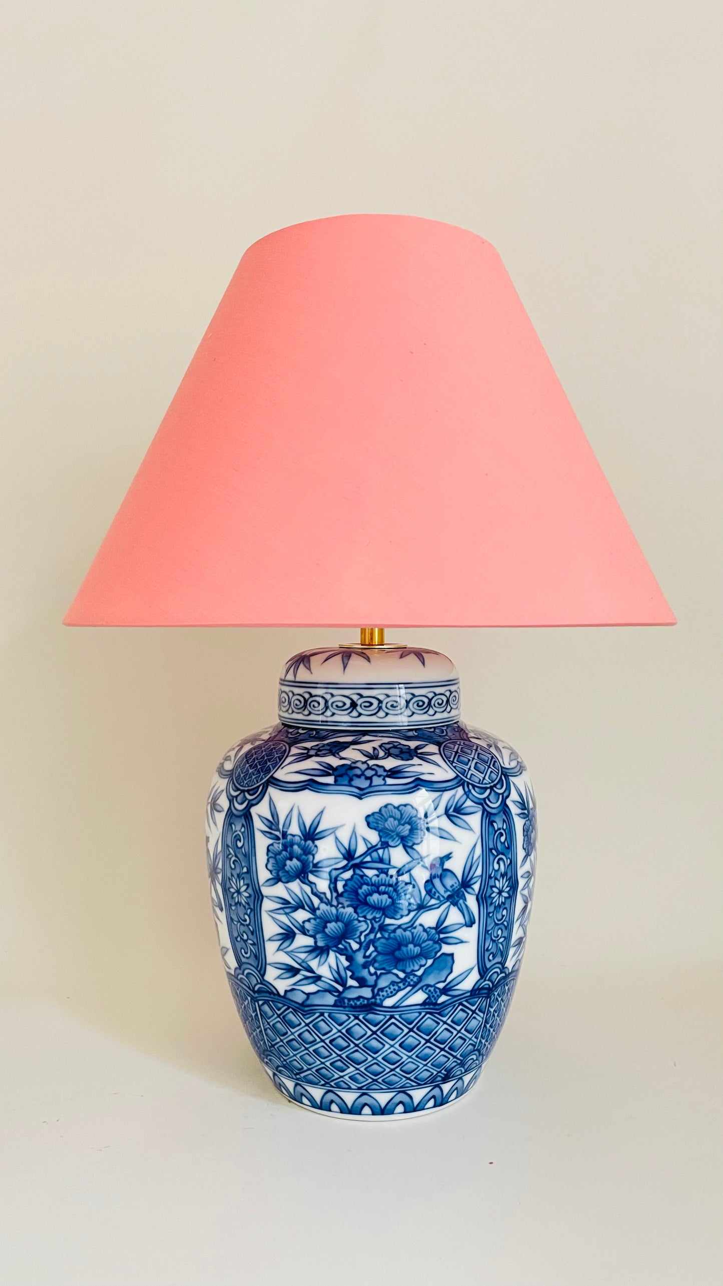 Antique Japanese Jar Lamp - pre order for w/c April 24th