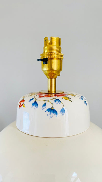 Antique Mason's Peony Lamp - pre order for w/c April 24th