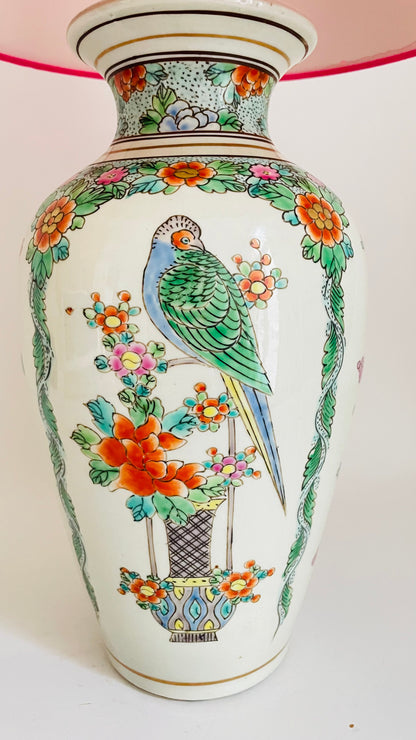Antique Parrot Lamp - pre order for w/c April 24th