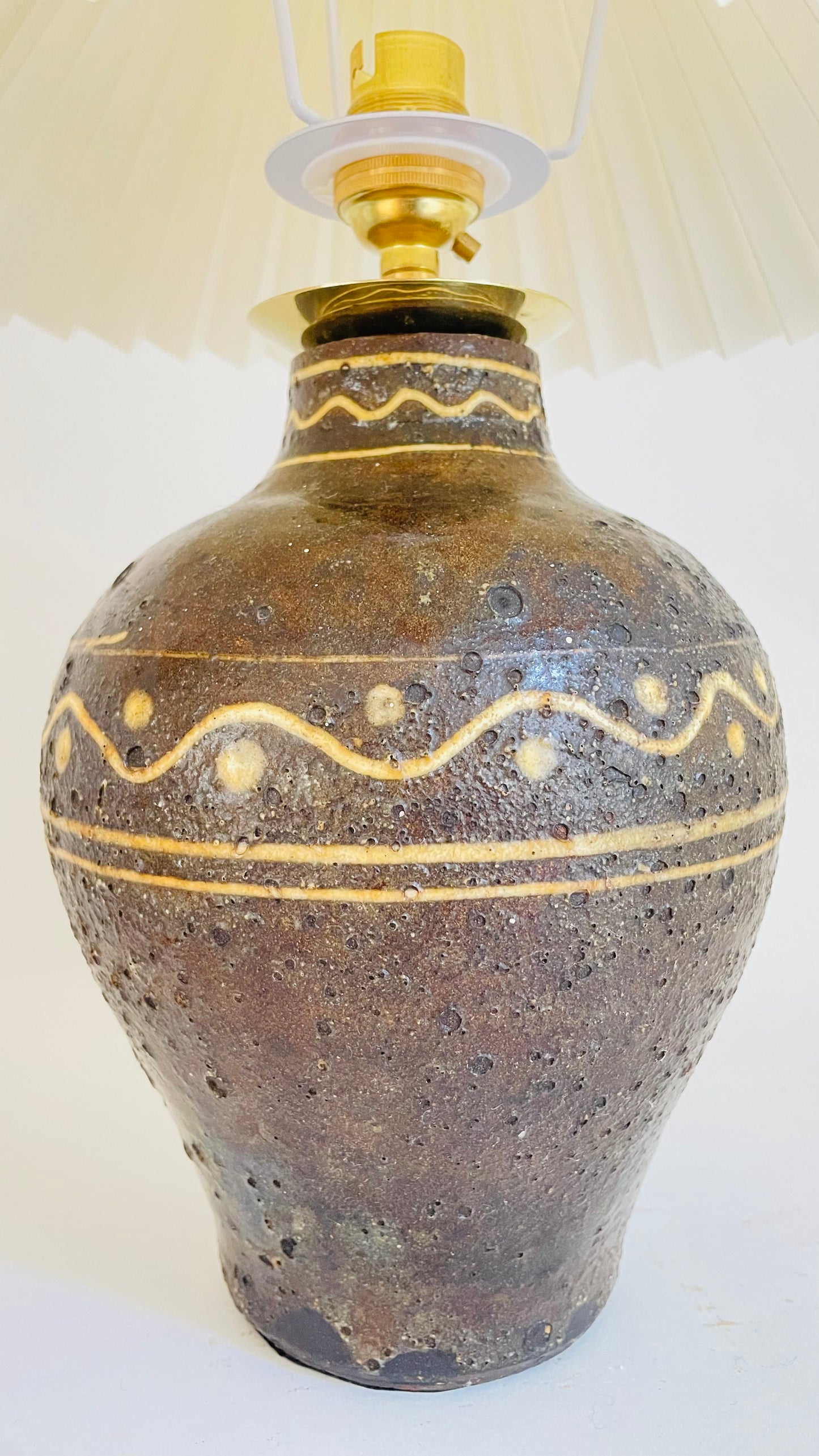 Studio Pottery Lamp - pre order for early April