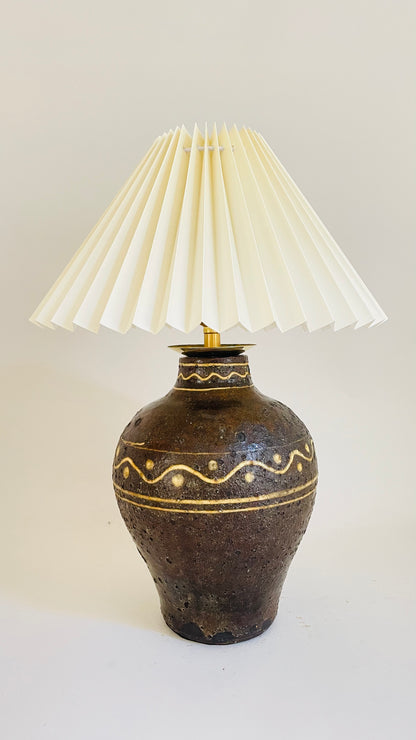 Studio Pottery Lamp - pre order for early April