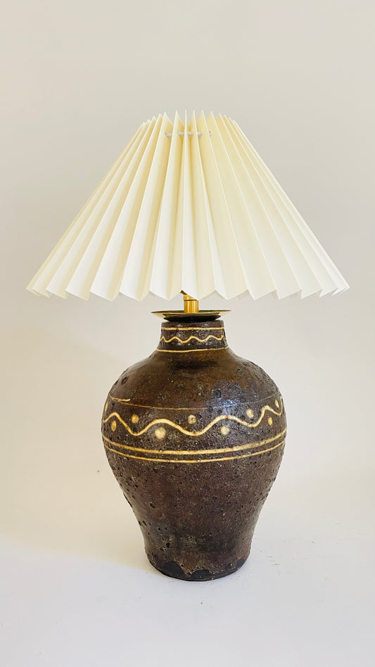Studio Pottery Lamp - pre order for early April