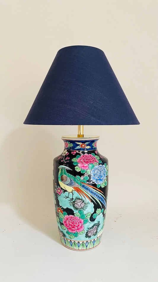 Antique Japanese Bird Lamp - pre order for early Jan