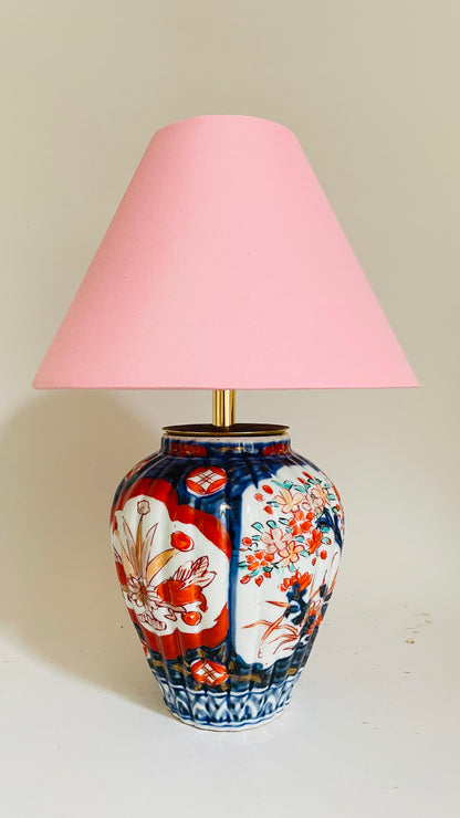 Antique Japanese Mini Imari Lamp - pre order for w/c Dec 12th