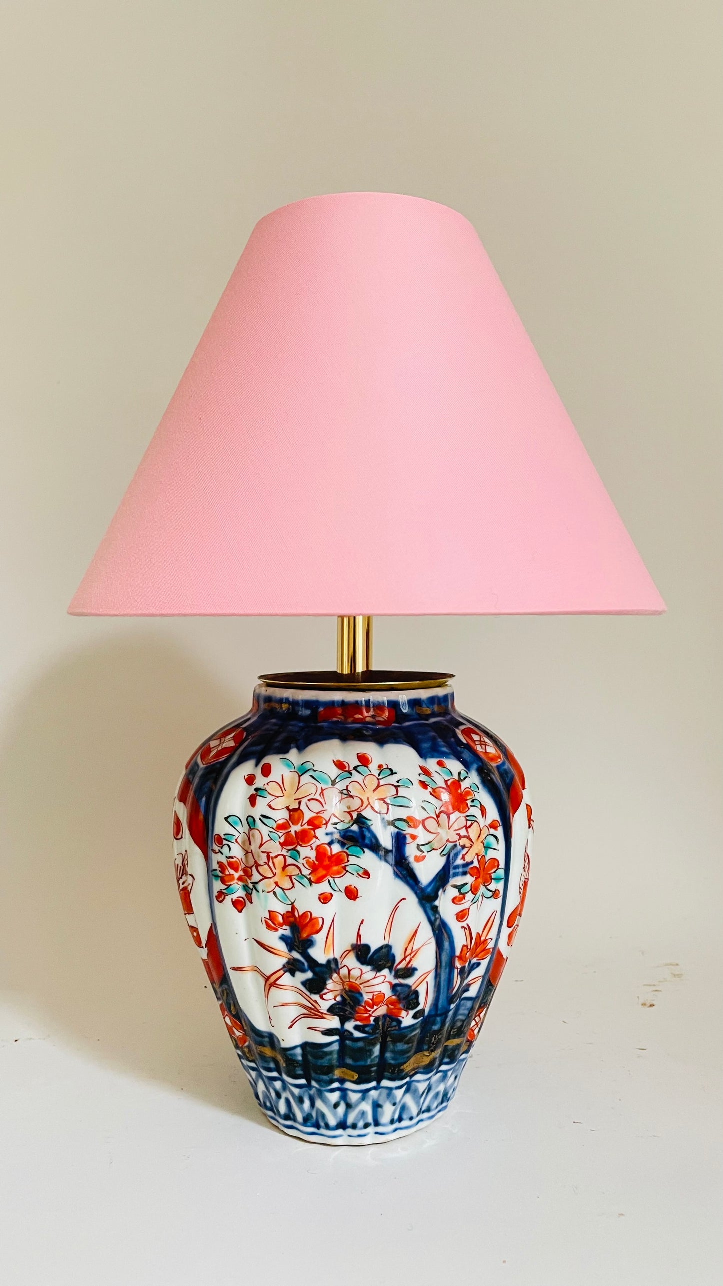 Antique Japanese Mini Imari Lamp - pre order for w/c Dec 12th