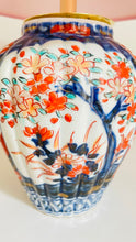 Load image into Gallery viewer, Antique Japanese Mini Imari Lamp - pre order for w/c Dec 12th
