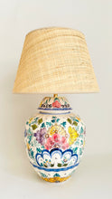 Load image into Gallery viewer, Large Antique Delft Jar Lamp - pre order for early May
