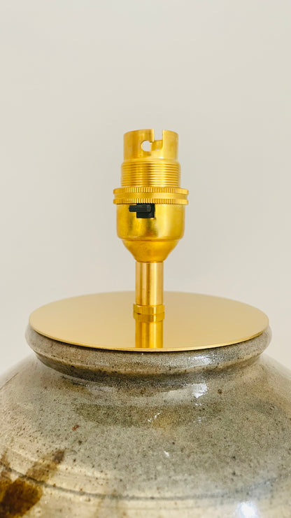 Studio Pottery Lamp - pre order for mid June