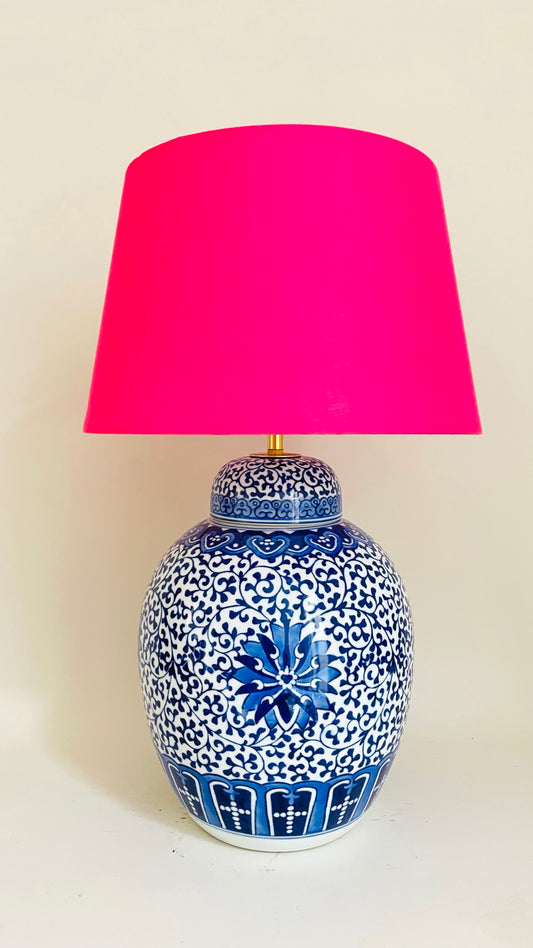 Antique Chinese Jar Lamp - pre order for end of Nov
