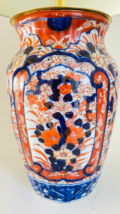 Antique Japanese Imari Lamp - pre order for w/c Dec 5th