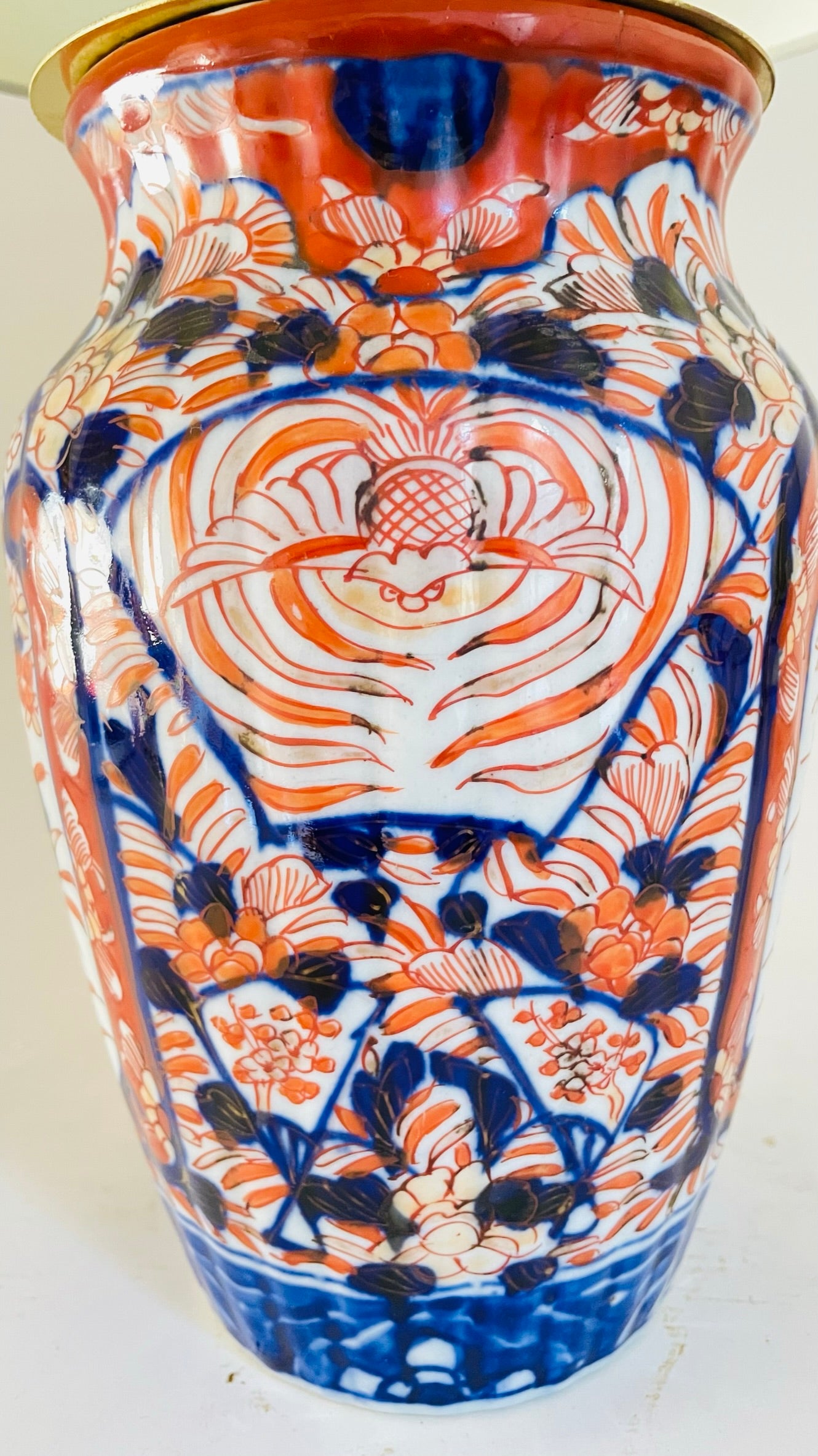 Antique Japanese Imari Lamp - pre order for w/c Dec 5th