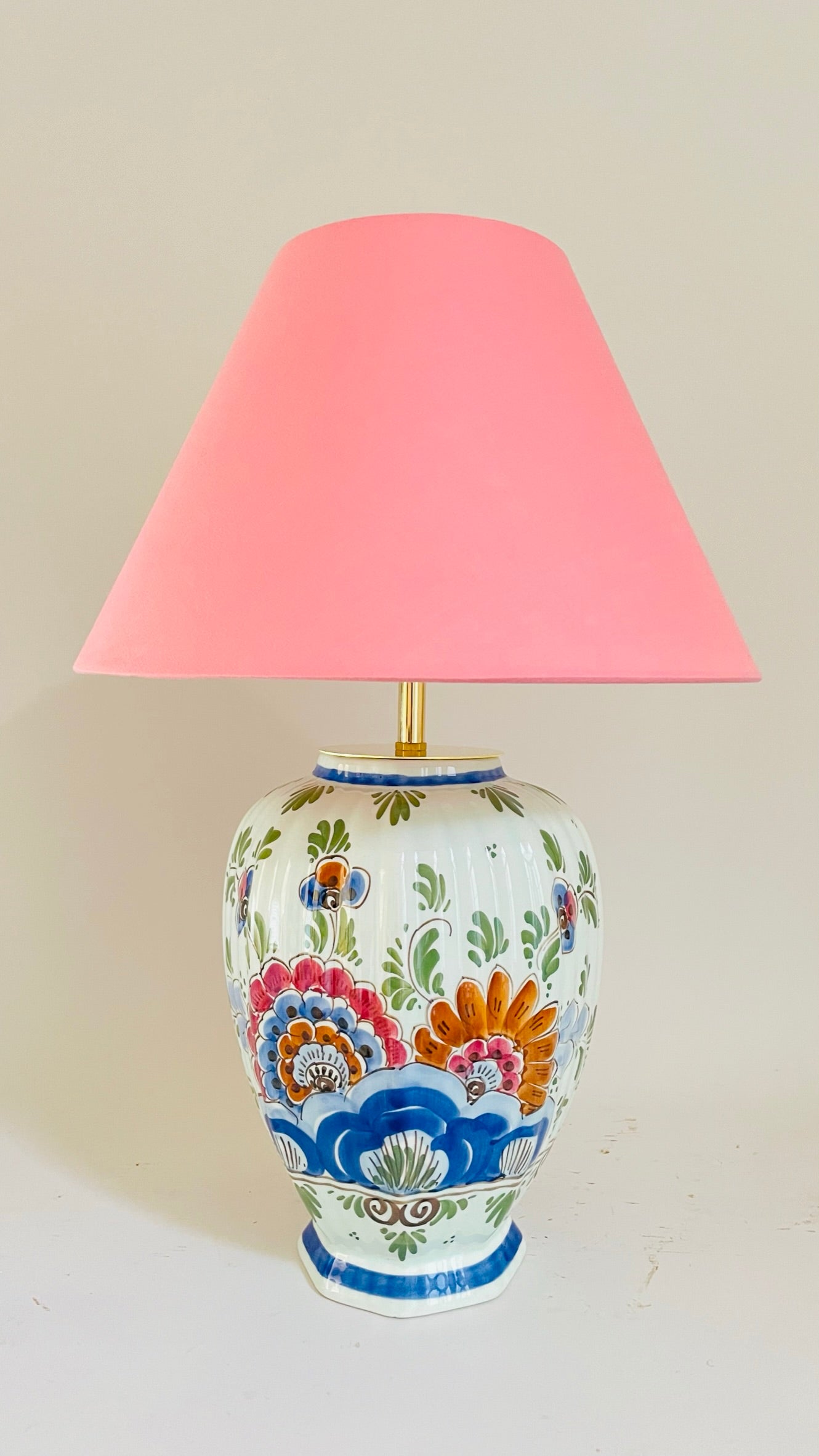 Antique Delft Lamp - pre order for early Jan