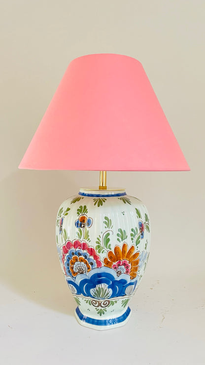Antique Delft Lamp - pre order for early Jan