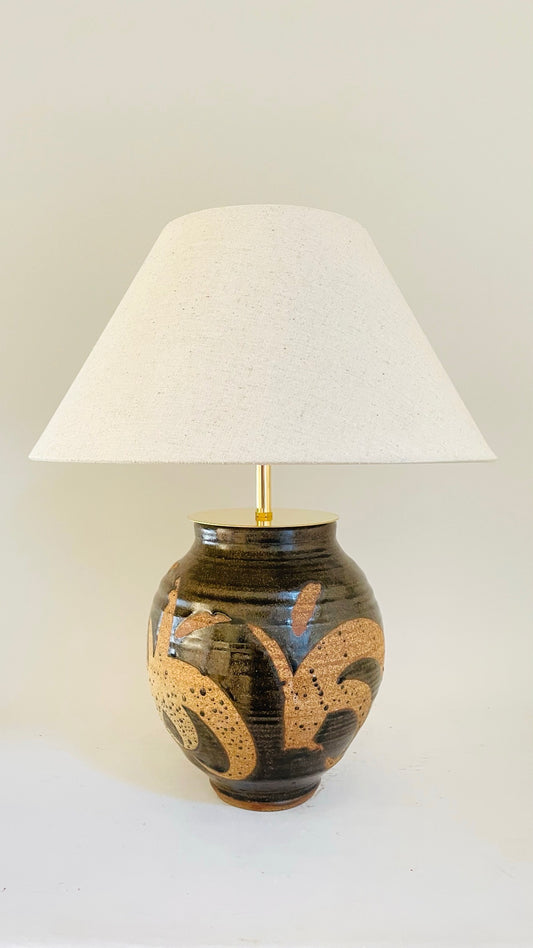 Studio Pottery Lamp - pre order for w/c Jan 23rd
