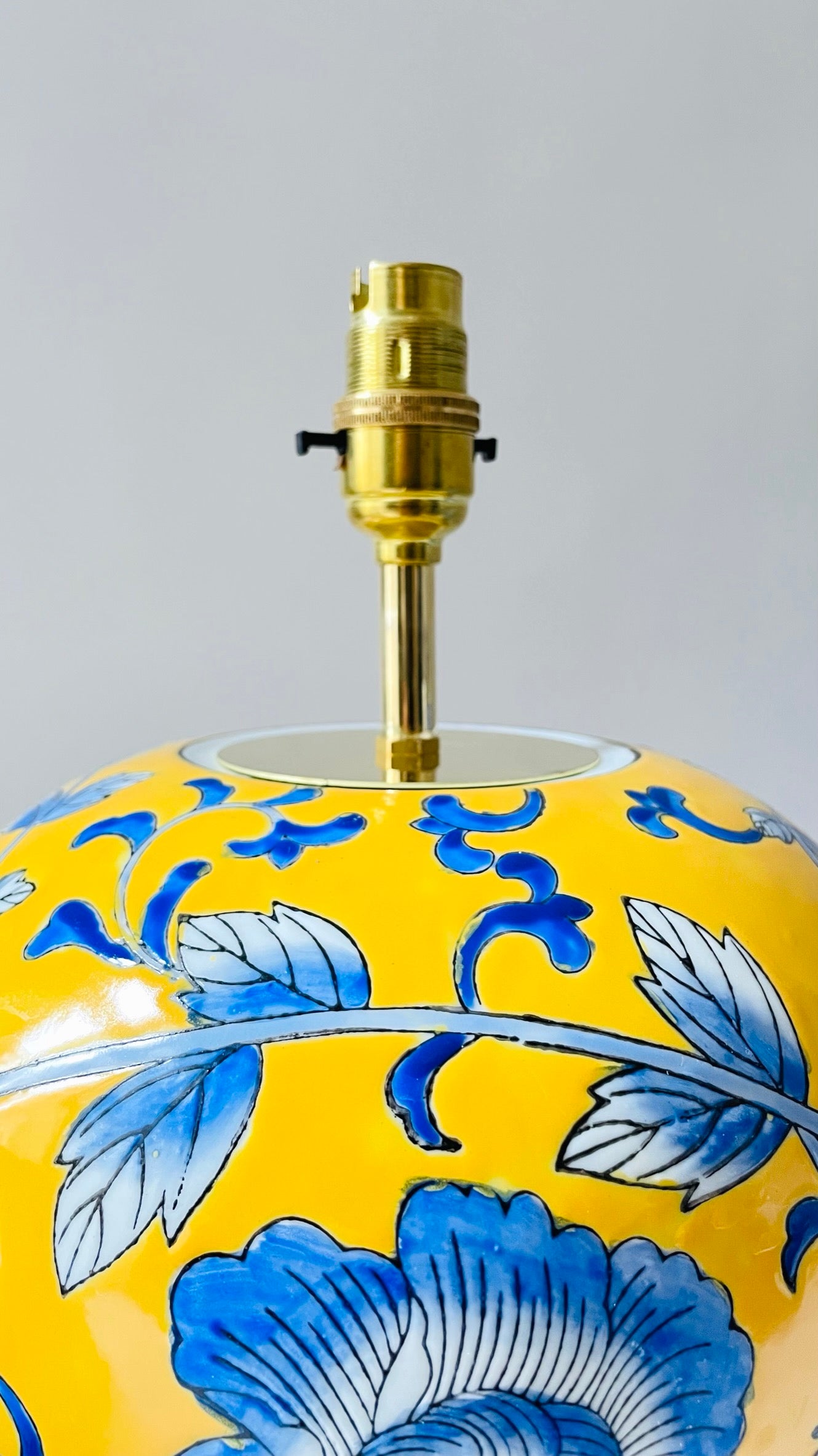 Antique Chinese Flower Lamp - pre order for w/c April 25th