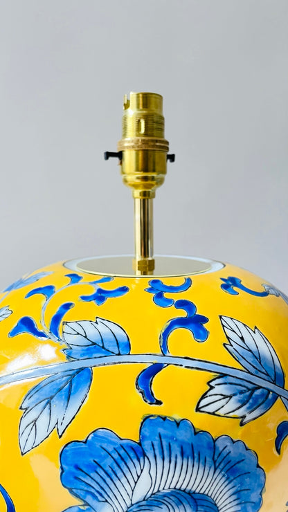 Antique Chinese Flower Lamp - pre order for w/c April 25th