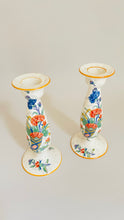 Load image into Gallery viewer, Pair of Vintage Crown Ducal Ware Candlesticks
