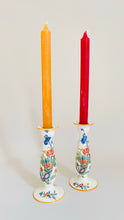 Load image into Gallery viewer, Pair of Vintage Crown Ducal Ware Candlesticks
