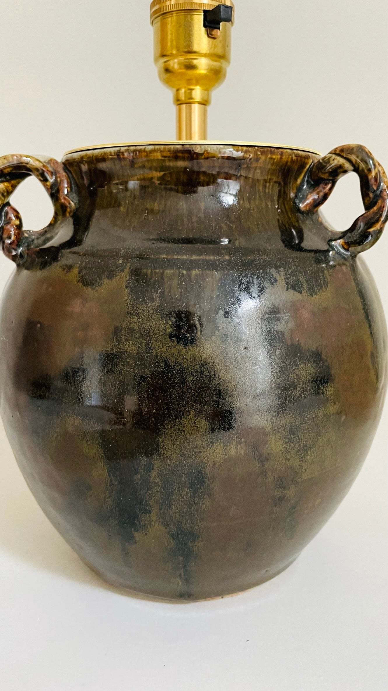 Studio Pottery Lamp
