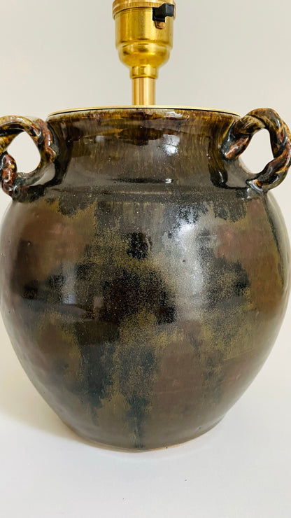 Studio Pottery Lamp