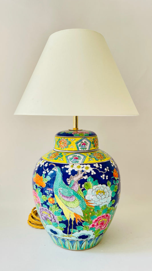 Large Japanese Jar Lamp - pre order for early May