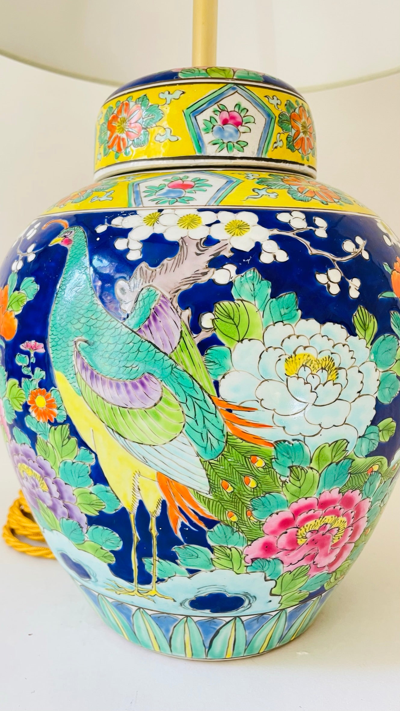 Large Japanese Jar Lamp - pre order for early May