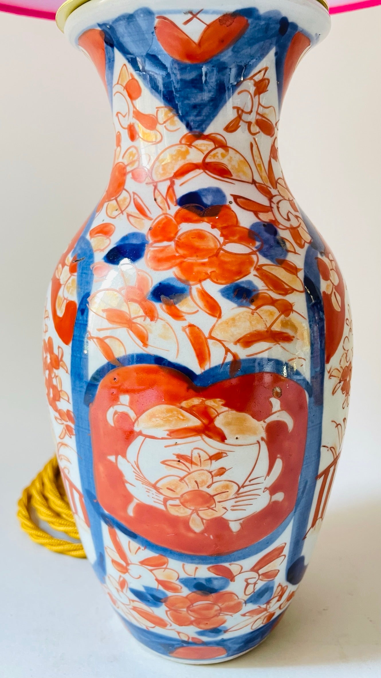 Antique Japanese Imari Lamp - pre order for w/c Feb 20th