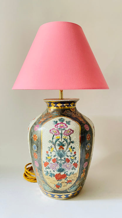 Large Antique Table Lamp - pre order for mid May