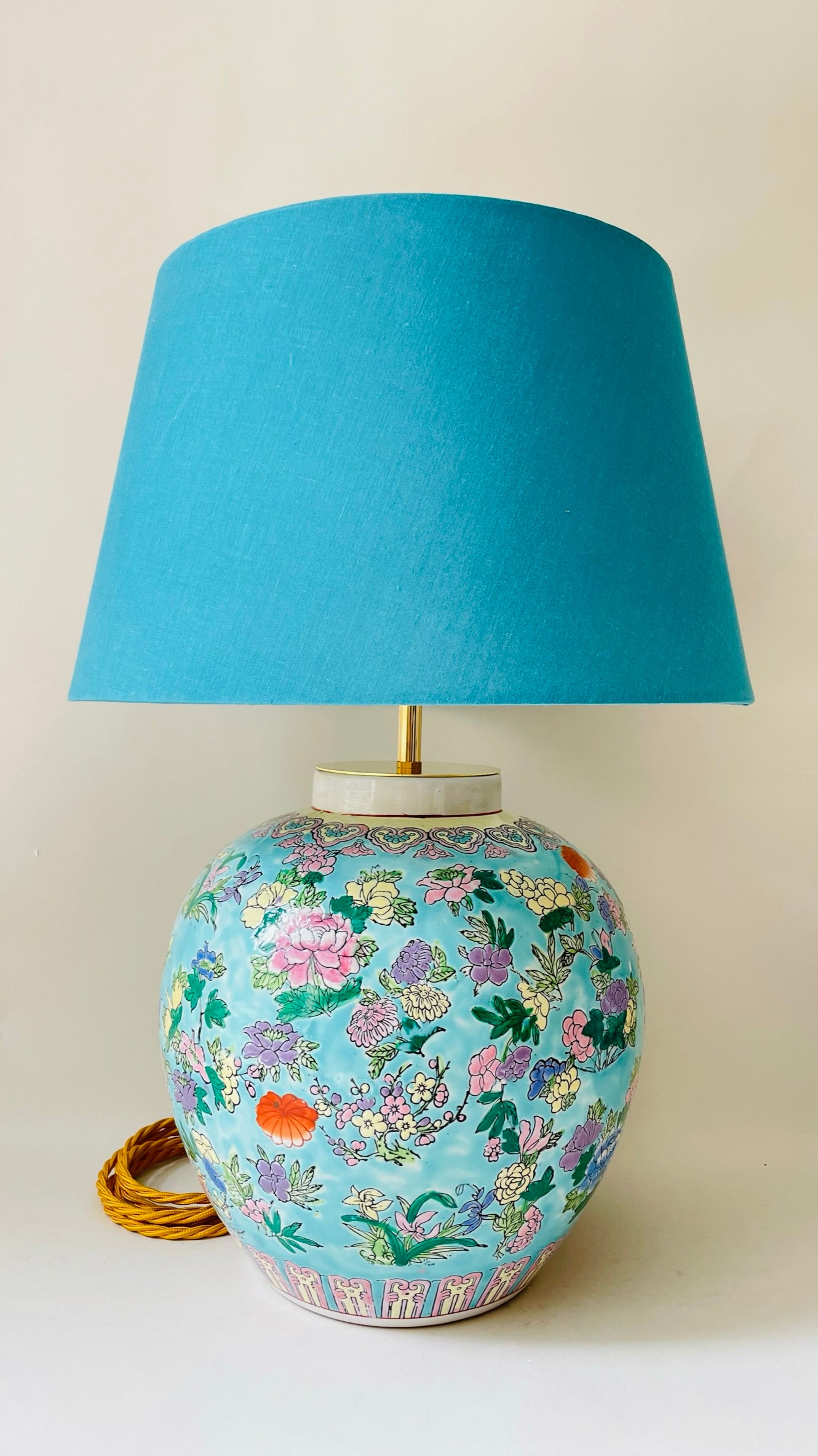 Antique Chinese Jar Lamp - pre order for early June