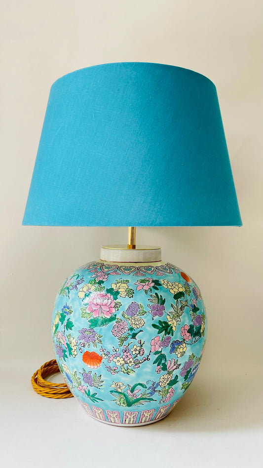 Antique Chinese Jar Lamp - pre order for early June