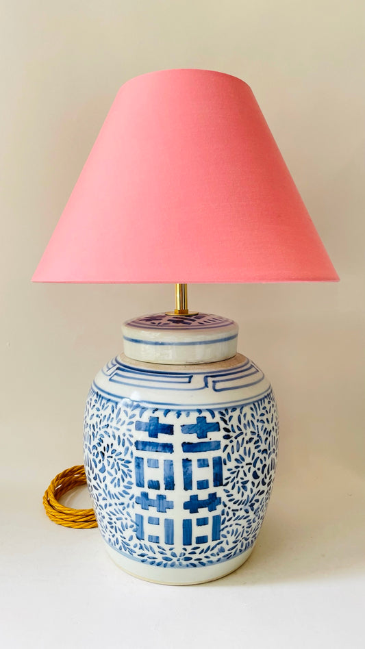 Antique Double Happiness Lamp - pre order for 22nd of July