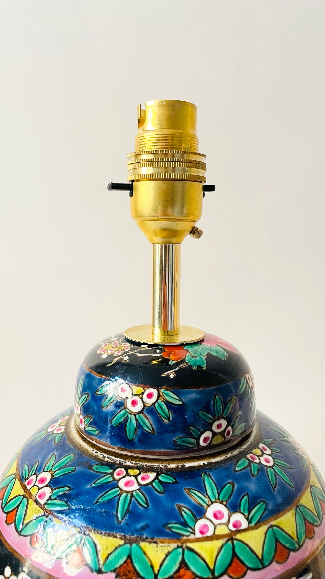 Antique Japanese Peacock Lamp - pre order for early July