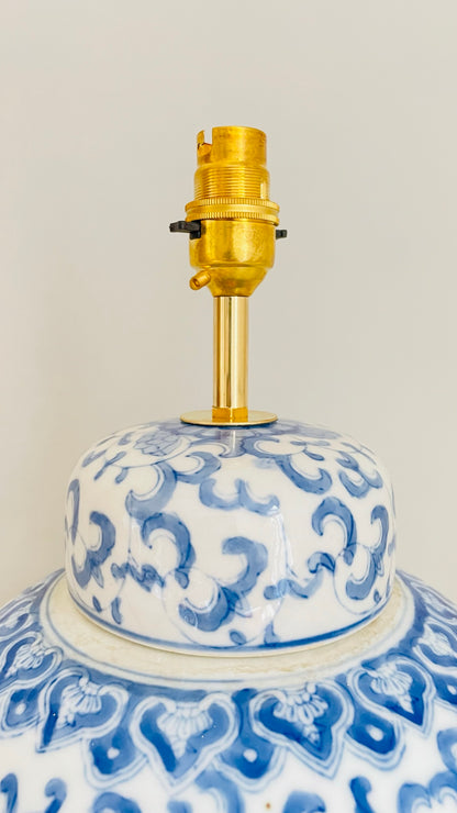 Antique Chinese Jar Lamp - pre order for w/c April 24th