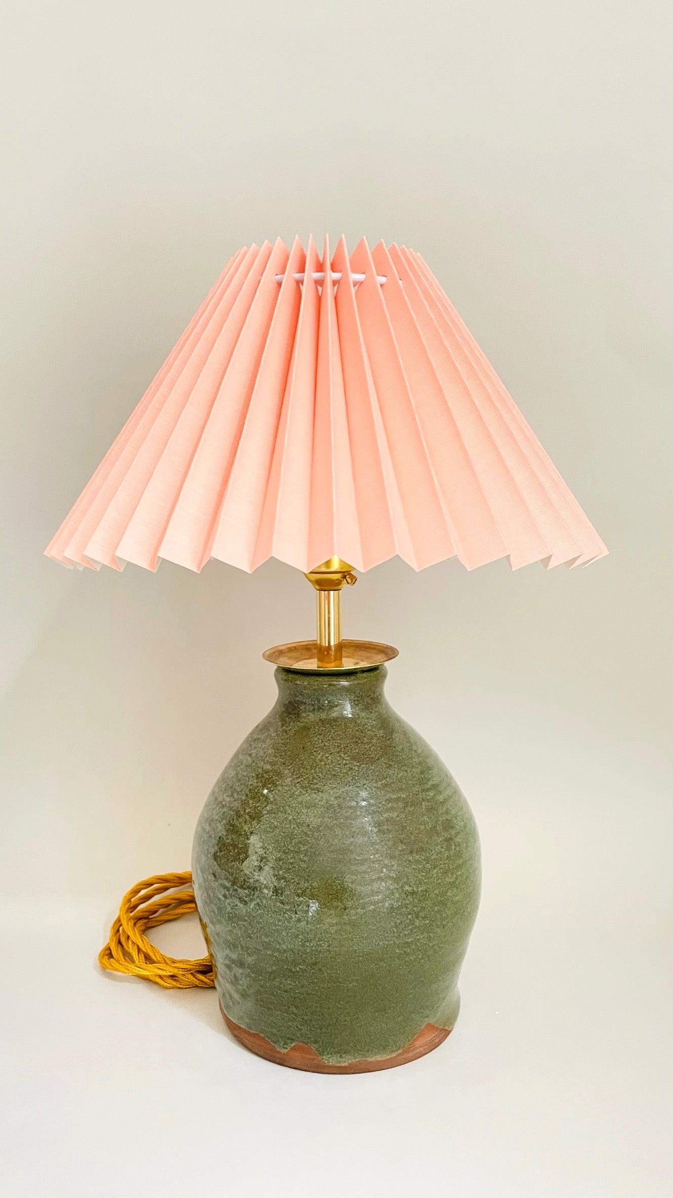 Studio Pottery Lamp - pre order for 22nd of July