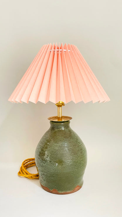 Studio Pottery Lamp - pre order for 22nd of July