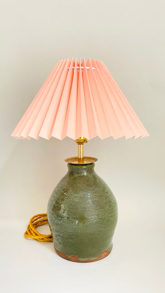 Studio Pottery Lamp - pre order for 22nd of July